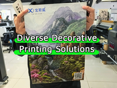 Wydajny maskowy pas hybrydowy drukarka UV 2m 2-8pc I3200