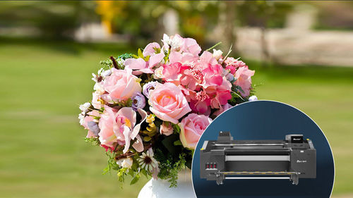Rozwiązanie druku sztucznych kwiatów Baosiwei_digital printing_uv printer